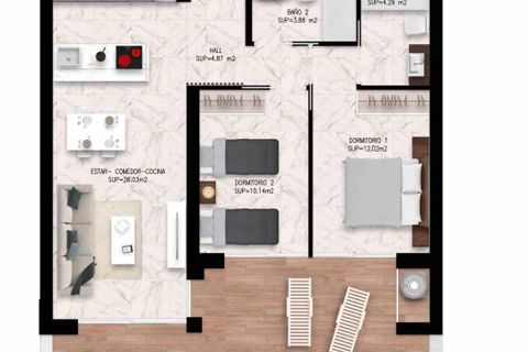Lejlighed i Torrevieja, Alicante, Torrevieja - € 274.000 | Ref: AP535 - foto 12